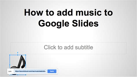 How to Add Music to Google Slides: A Creative and Engaging Experience